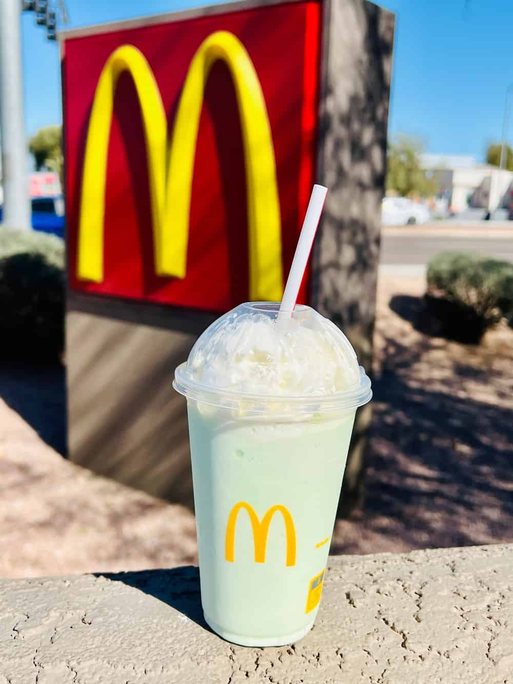 McDonald's Shamrock Shake