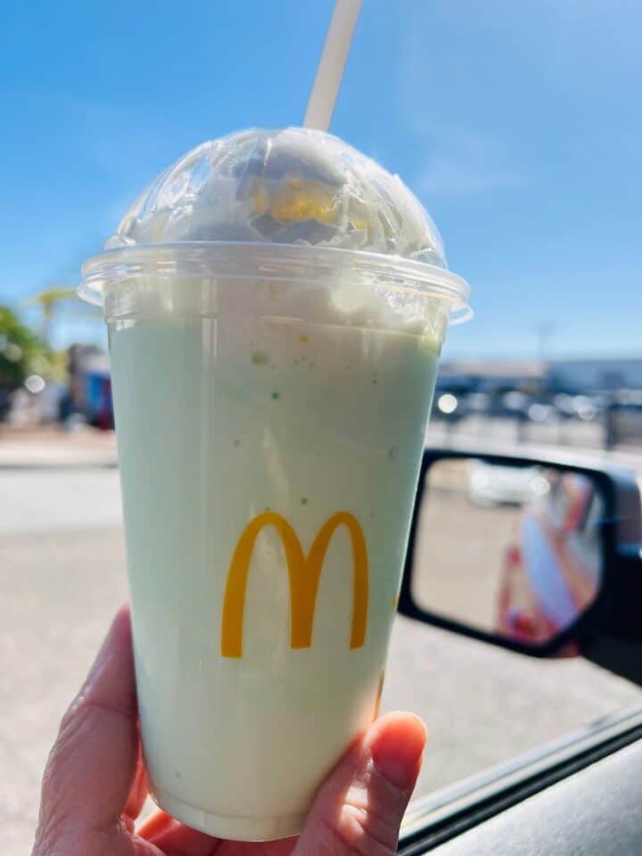 McDonald's Shamrock Shake 2023 Is Back and We Had to Try It Of Course