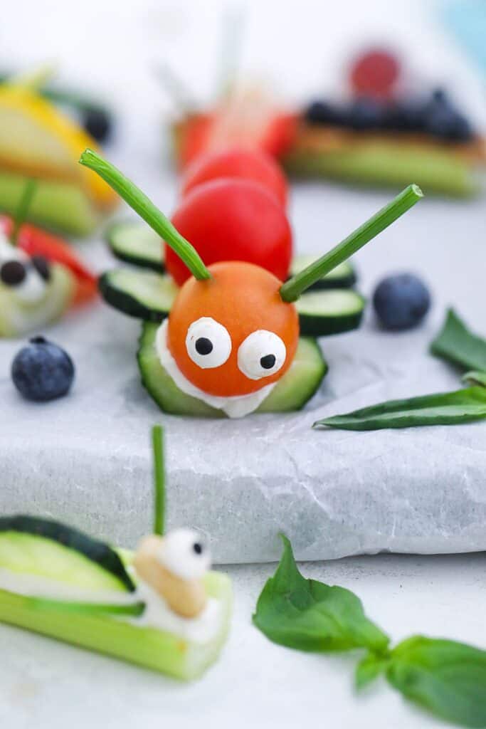 These Fruit and Veggie Bugs Are The Cutest Healthy Snack