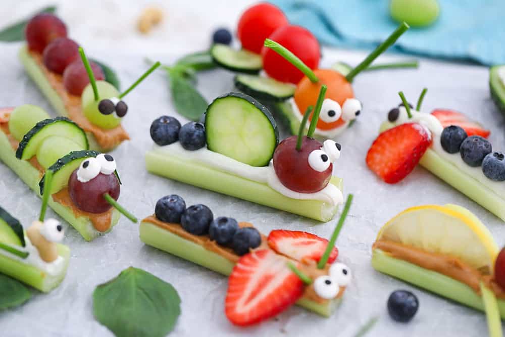 These Fruit and Veggie Bugs Are The Cutest Healthy Snack