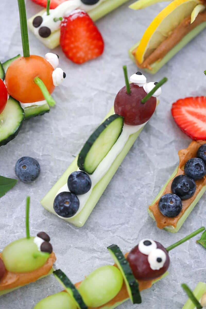 These Fruit and Veggie Bugs Are The Cutest Healthy Snack