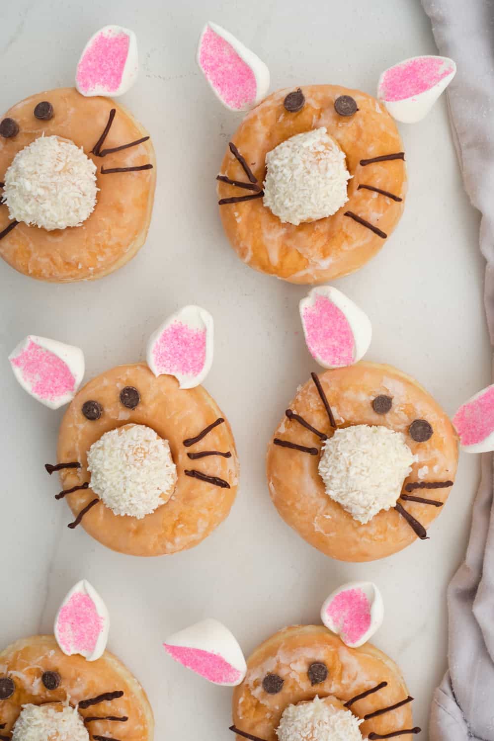 bunny easter donuts