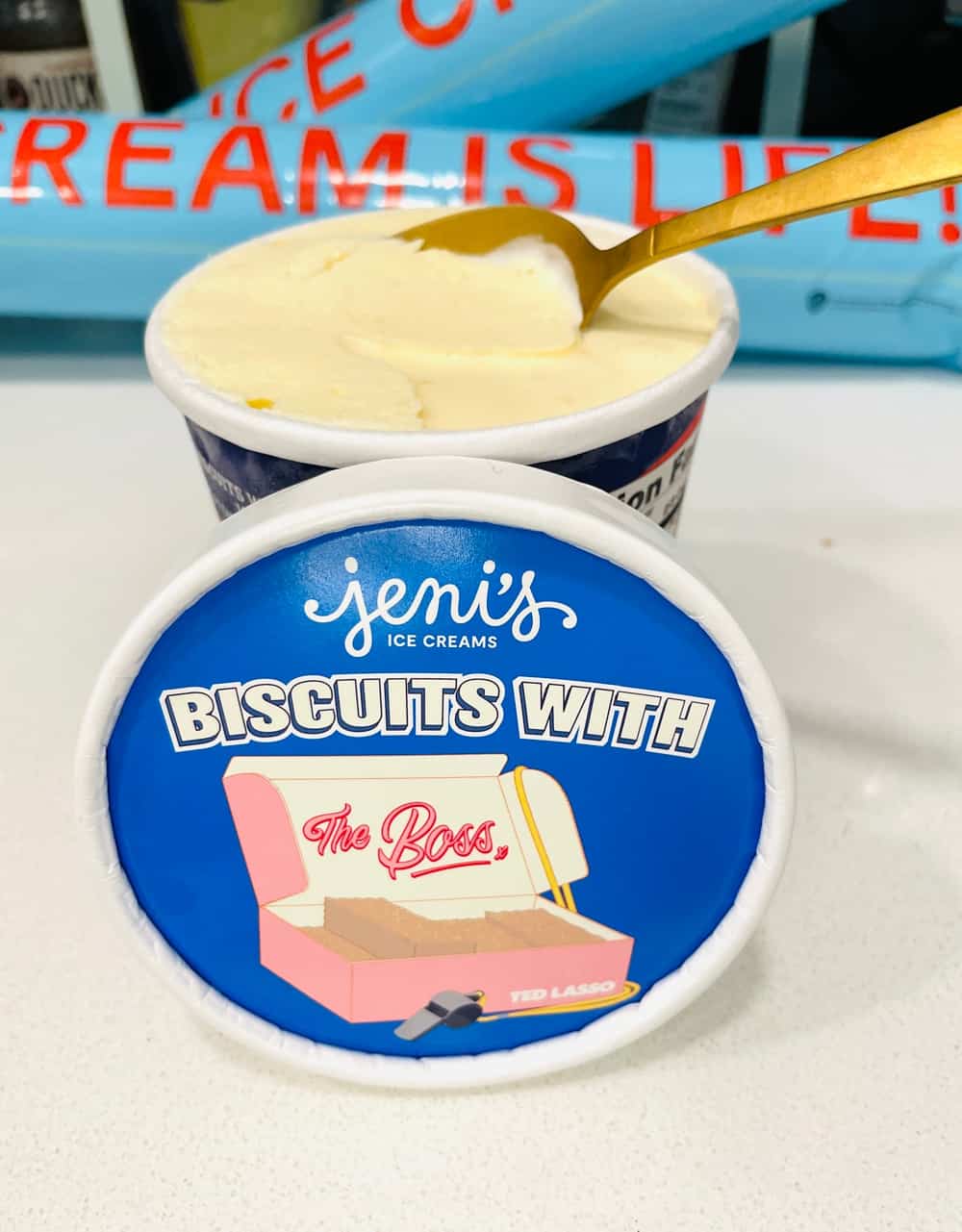 Jeni's Ted Lasso Ice Cream