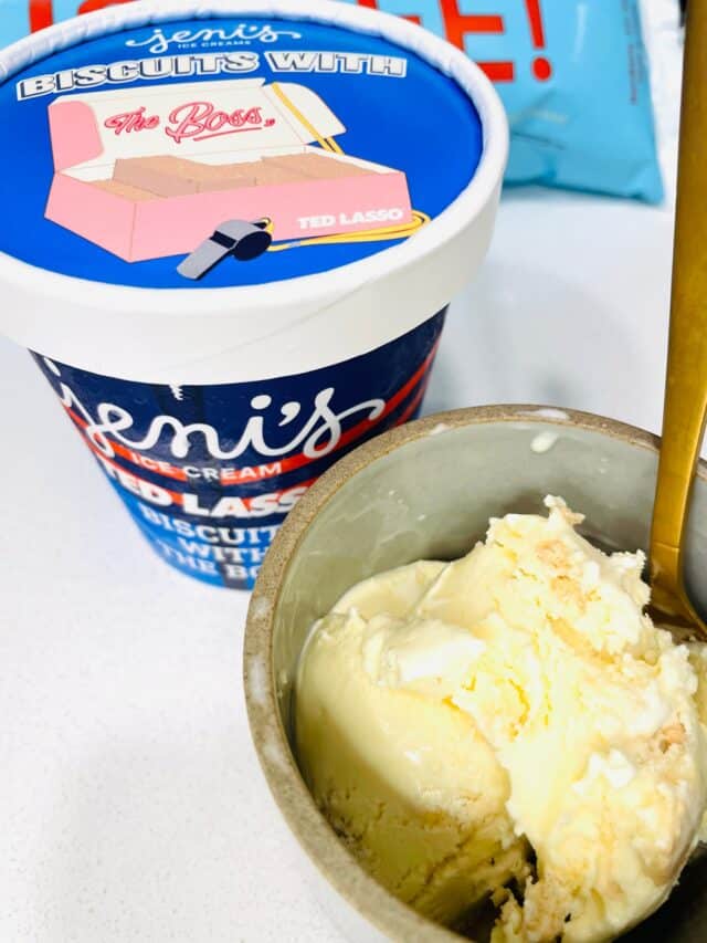 What Does Jenis Ted Lasso Ice Cream Taste Like Full Review Of Biscuits With The Boss 