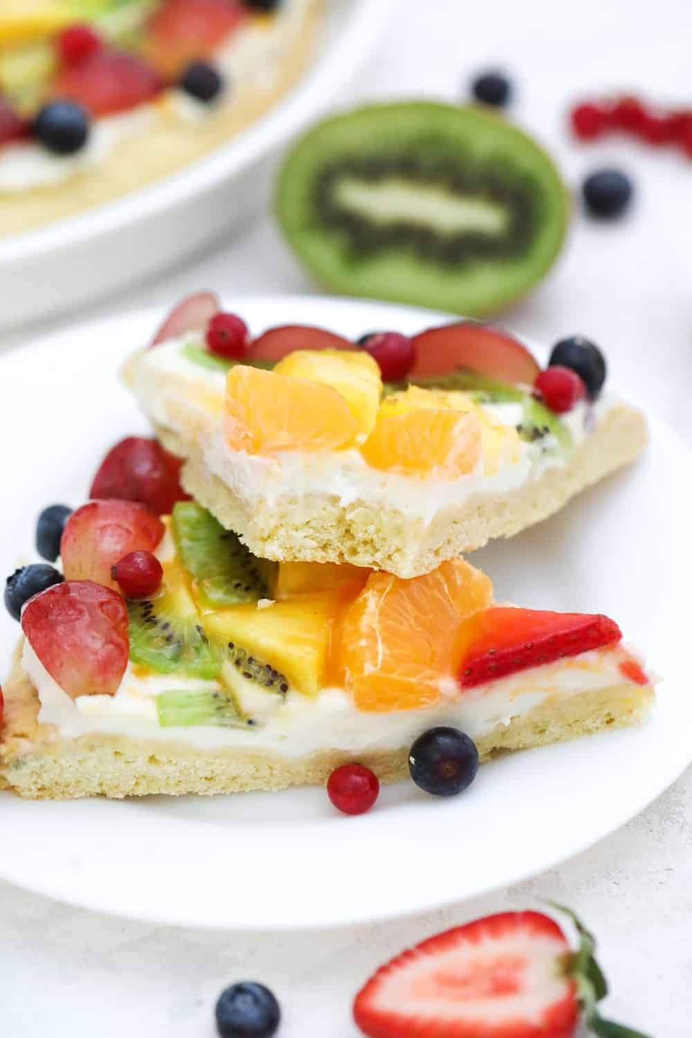 fruit pizza cookie