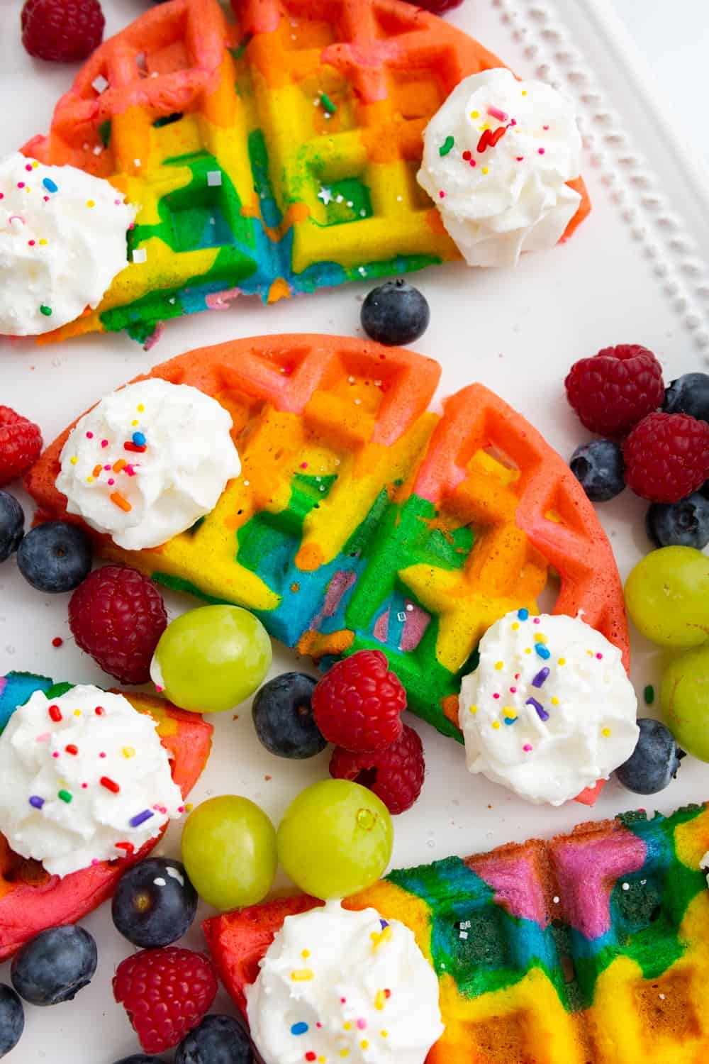 Breakfast Just Got More Magical With Rainbow Waffles!