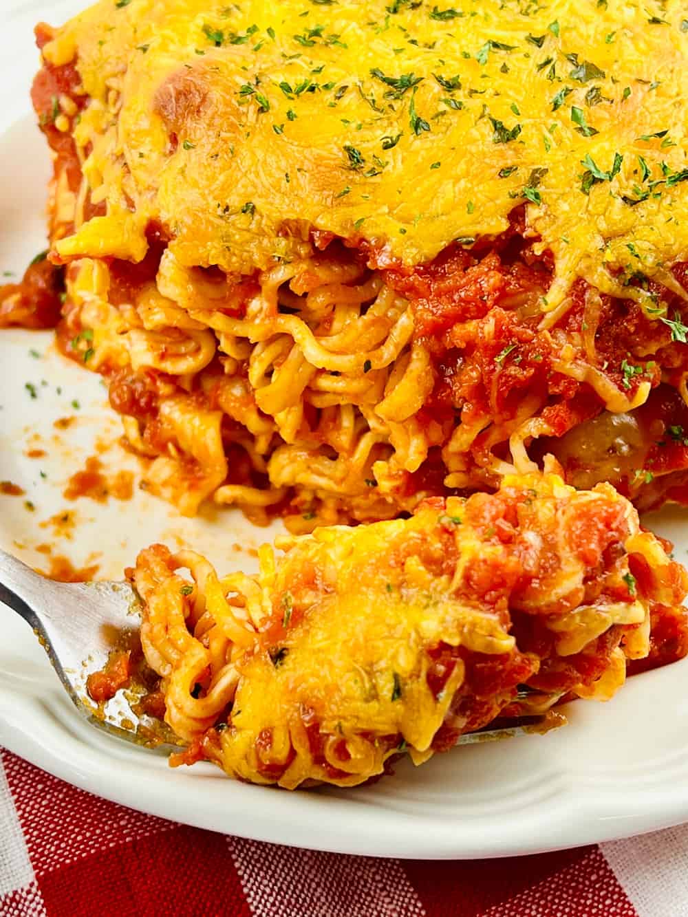 TikTok Ramen Lasagna Recipe
