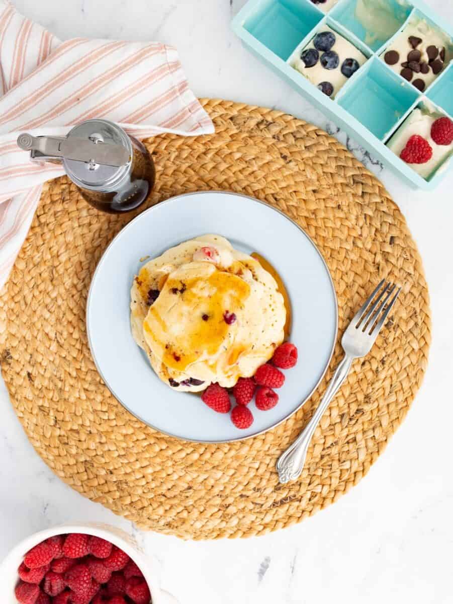 Ice Cube Tray Pancakes The Coolest Pancakes You'll Flip Over