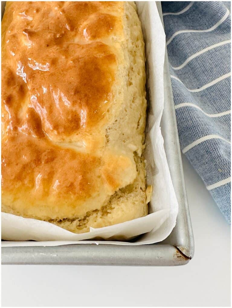 Quick and easy two ingredient bread recipe no yeast or eggs 
