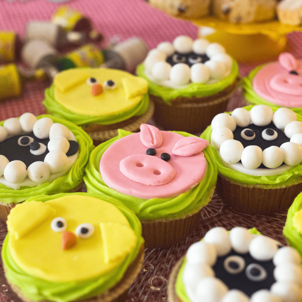 Super Cute and Easy Animal Cupcakes