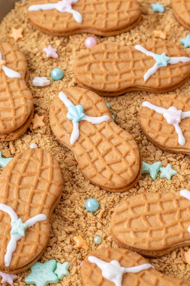 Nutter Butter Sandal Cookies