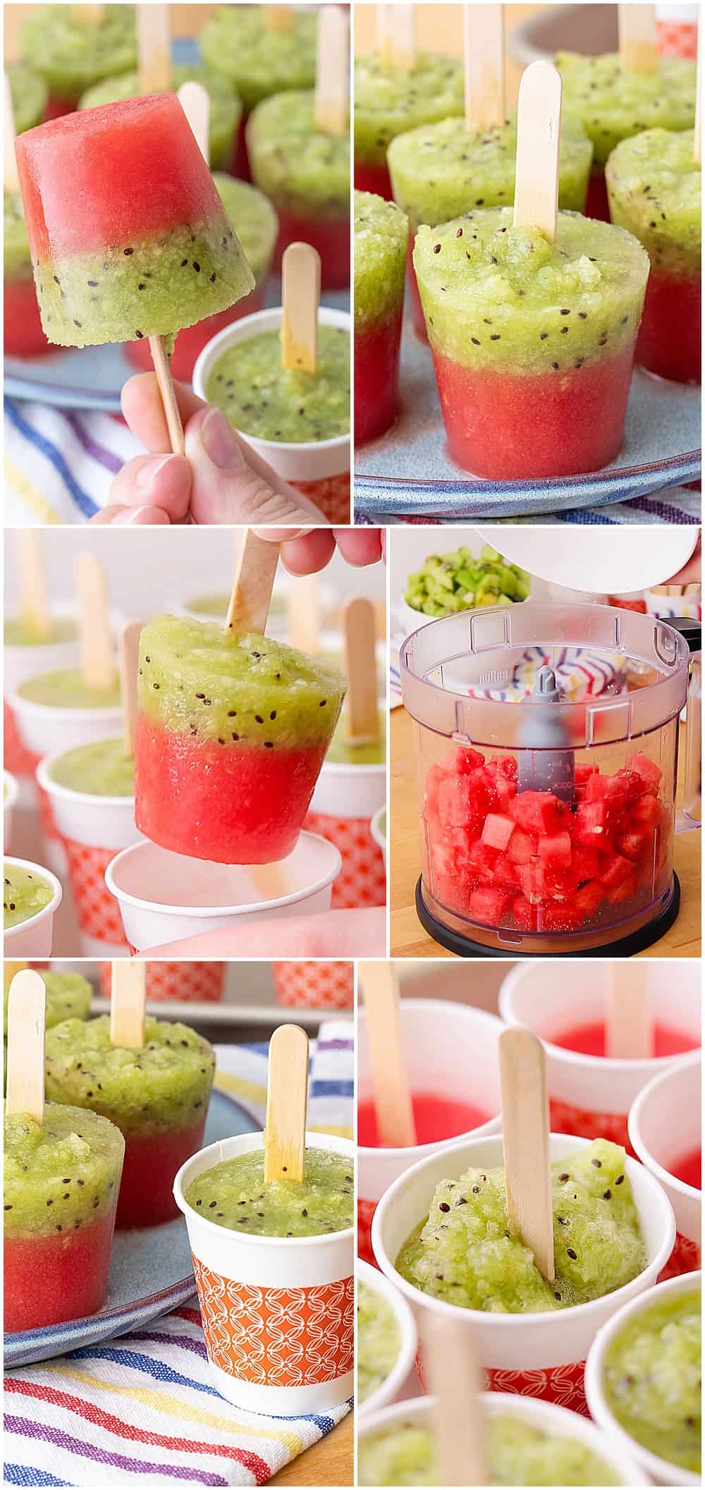 Watermelon Dixie Cup Pops