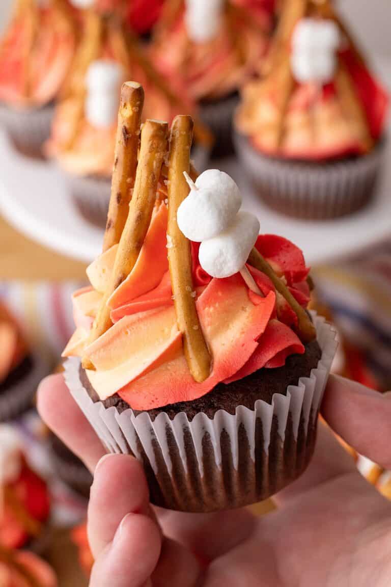 campfire cupcakes