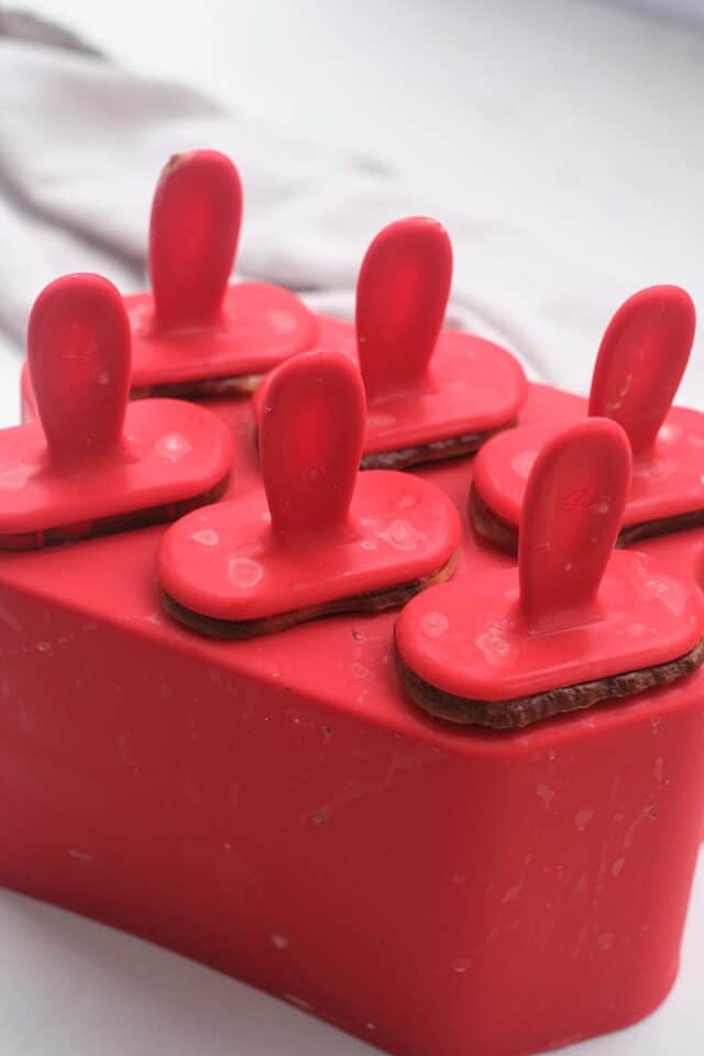 Easy Homemade Vanilla and Chocolate Jello Pudding Pops