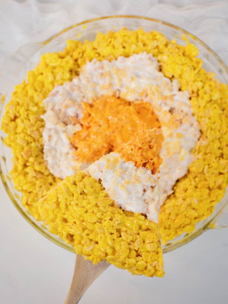 Rice Krispie Candy Corn: A Sweet Fall Treat