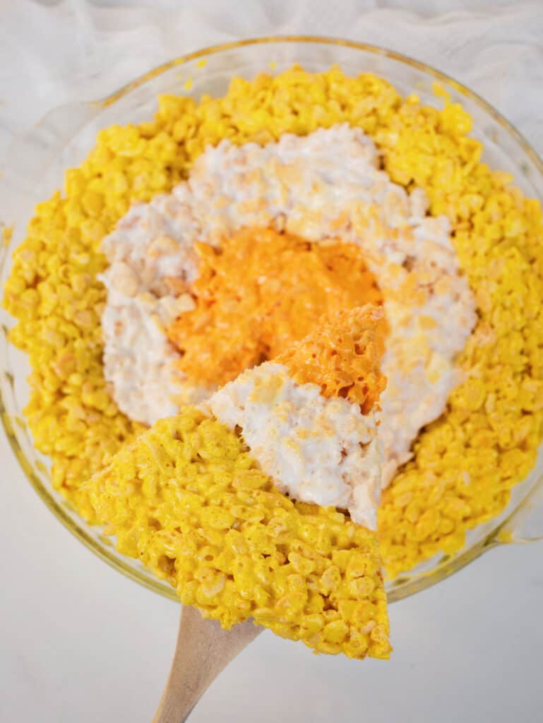 Photo inspiration: Picture Idea: Rice Krispie Candy Corn A Sweet Fall Treat