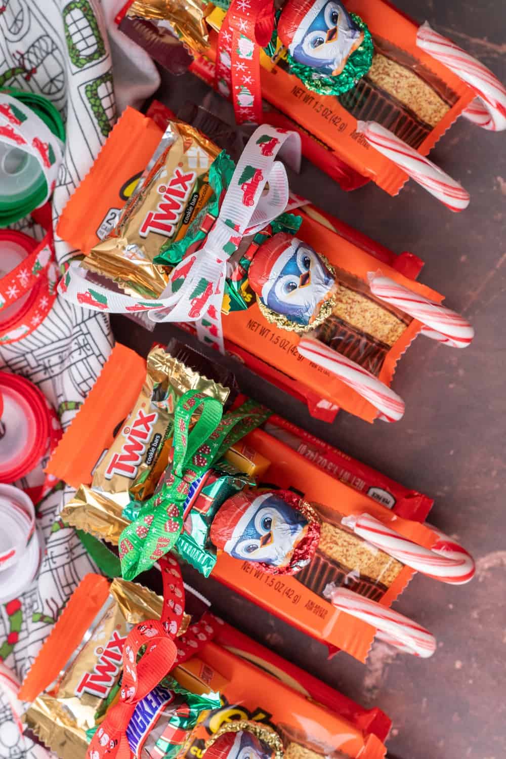 How To Make Candy Sleighs