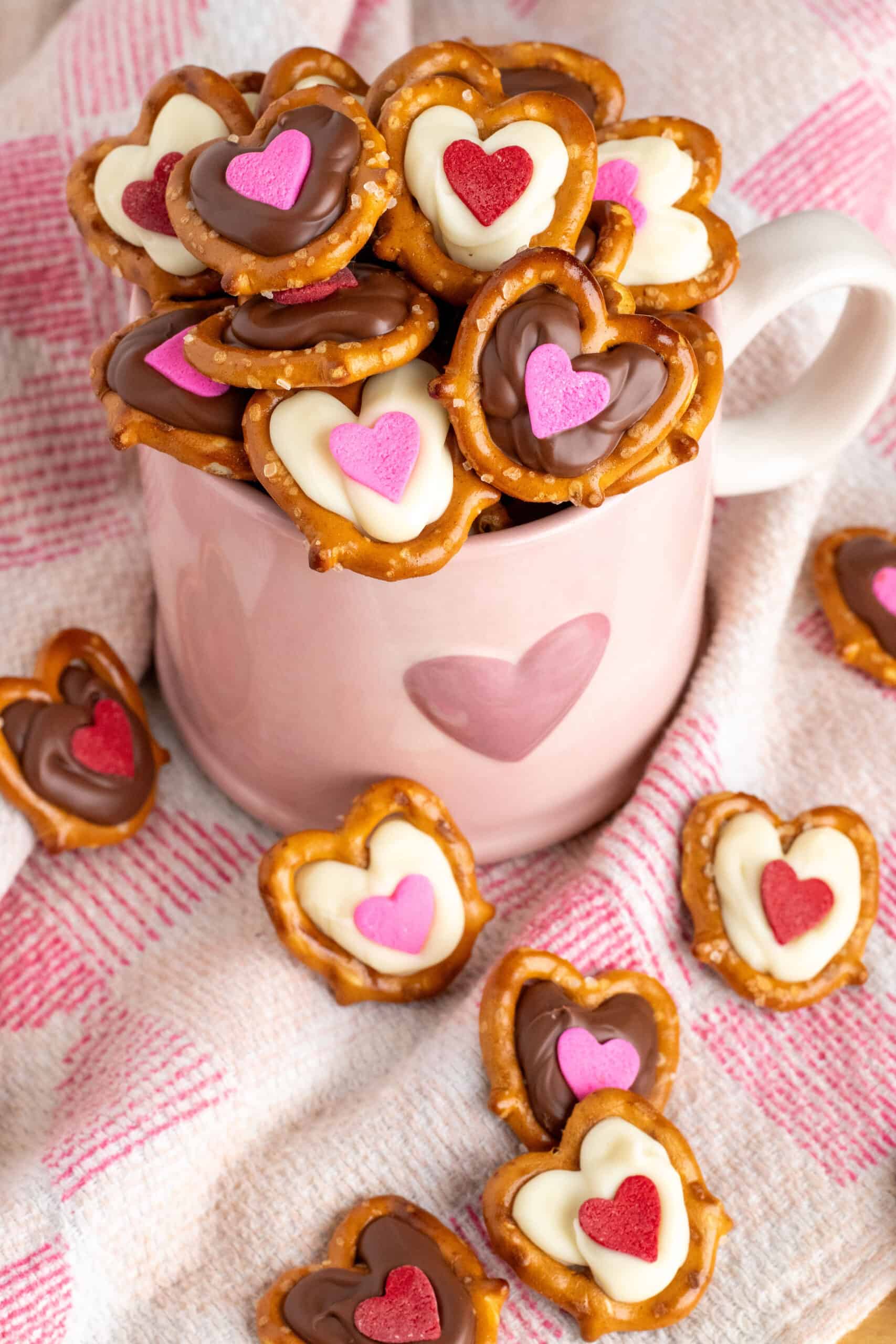 Chocolate Heart Pretzels Are The Perfect Sweet and Salty Valentine Treat