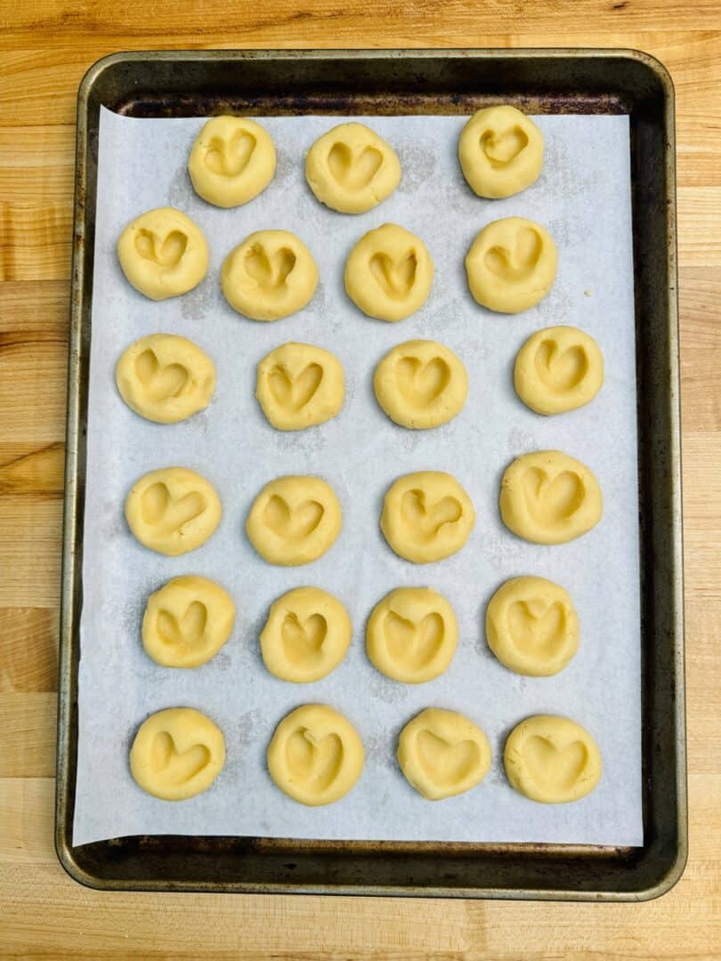 Make These Sweet Jam Heart Thumbprint Cookies With Kids This Valentine
