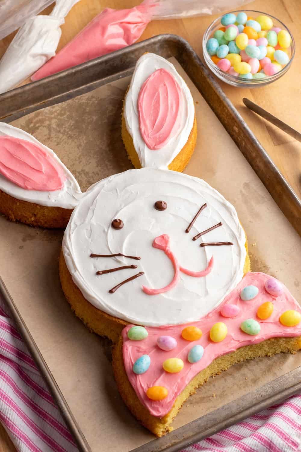How To Make An Easy Bunny Cake Recipe