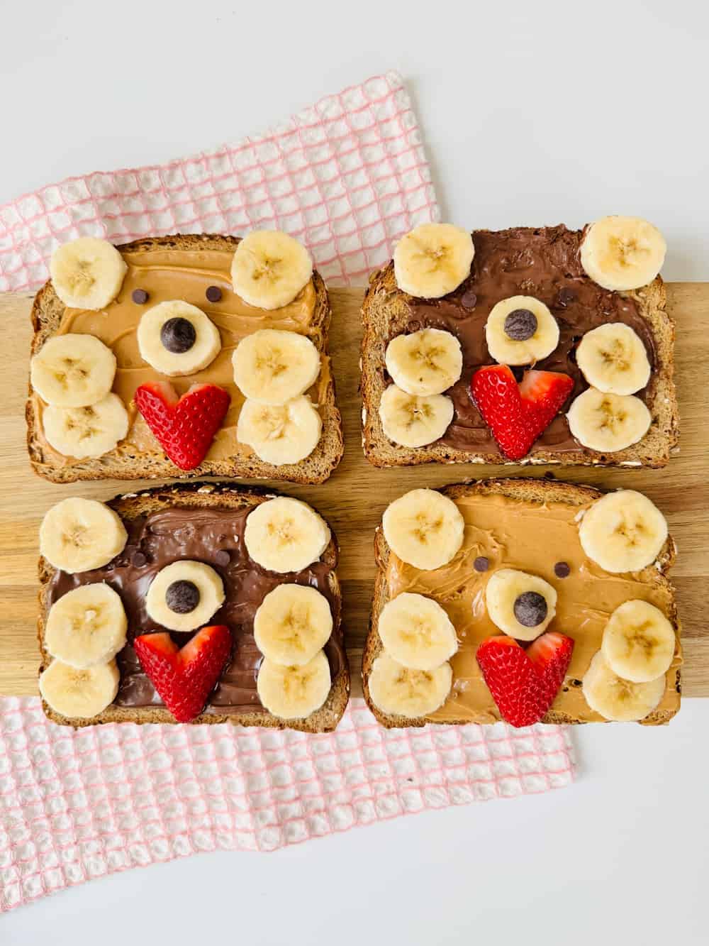 This Cute Valentine Bear Toast is a Fun Treat for Kids!