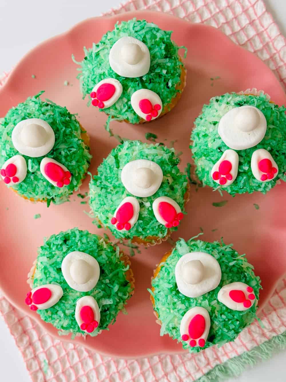  Bunny Butt Cupcakes