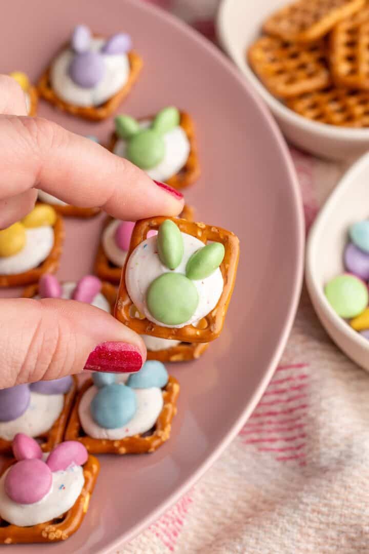 Hop into Spring with Adorable Bunny Pretzels!