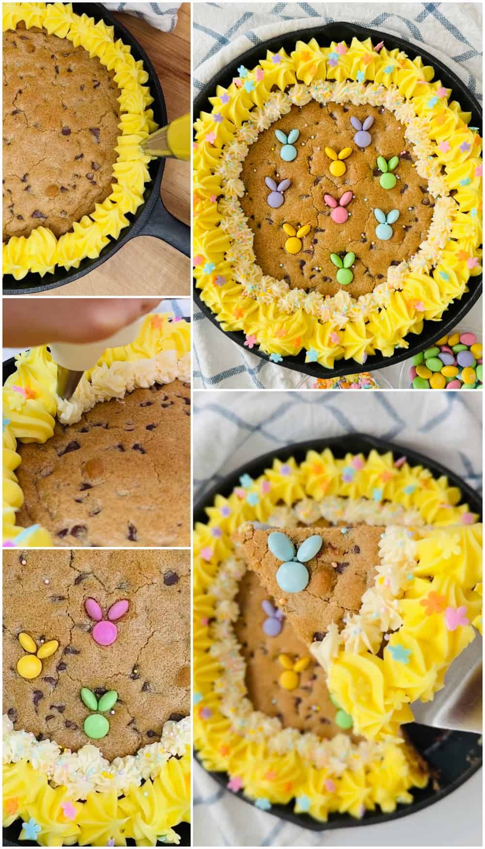 Easter Cookie Cake