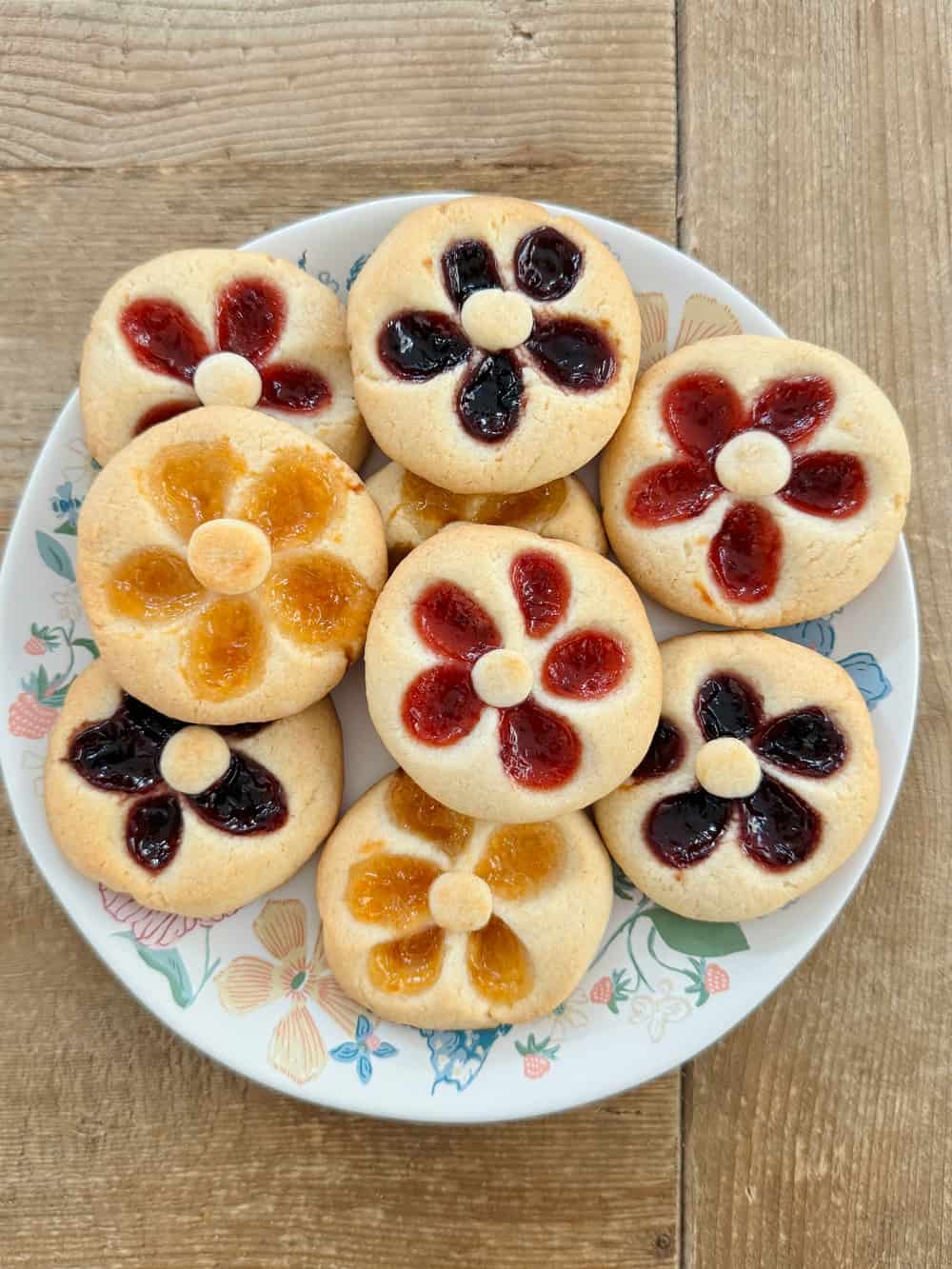 Flower Jam Thumbprint Cookies: Cute Spring Treat To Make With Kids