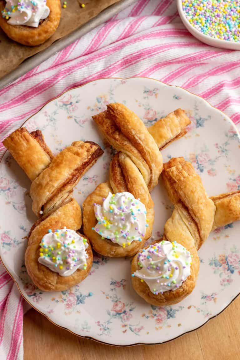 puff pastry bunnies