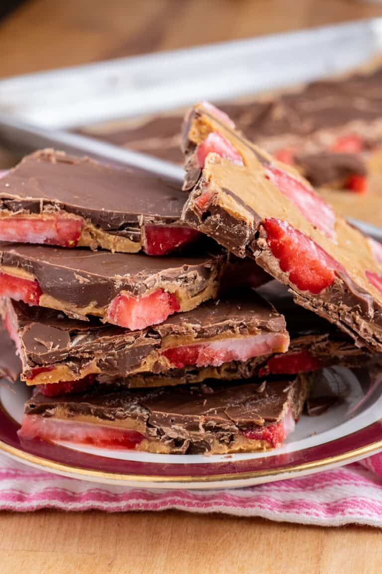 Made the Viral Strawberry Chocolate Peanut Butter Bark And It Did Not Disappoint