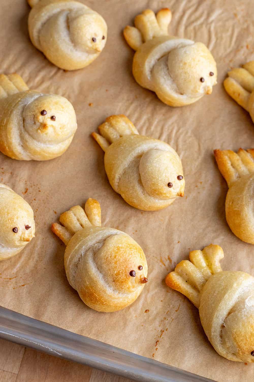 Bird Bread Rolls 