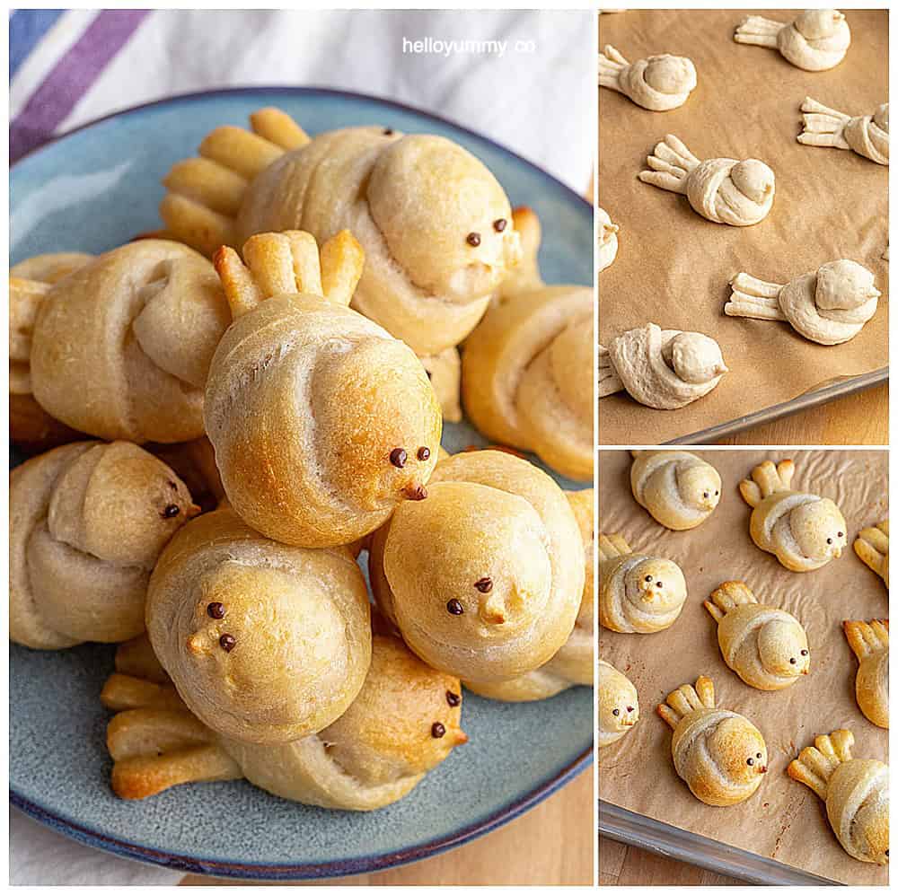 Bird Bread Rolls 