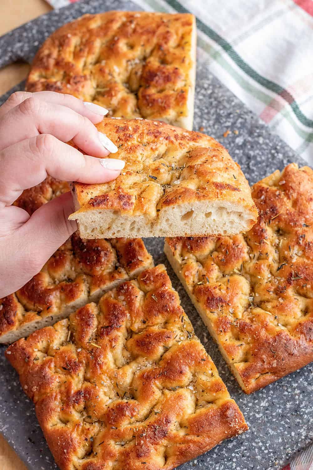 One Hour Focaccia Bread