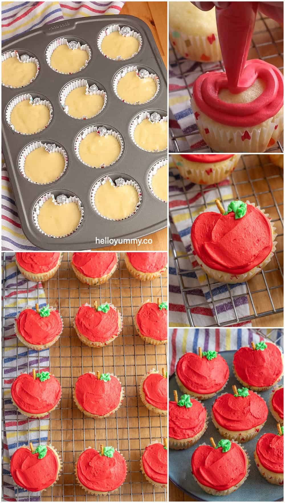 apple cupcakes