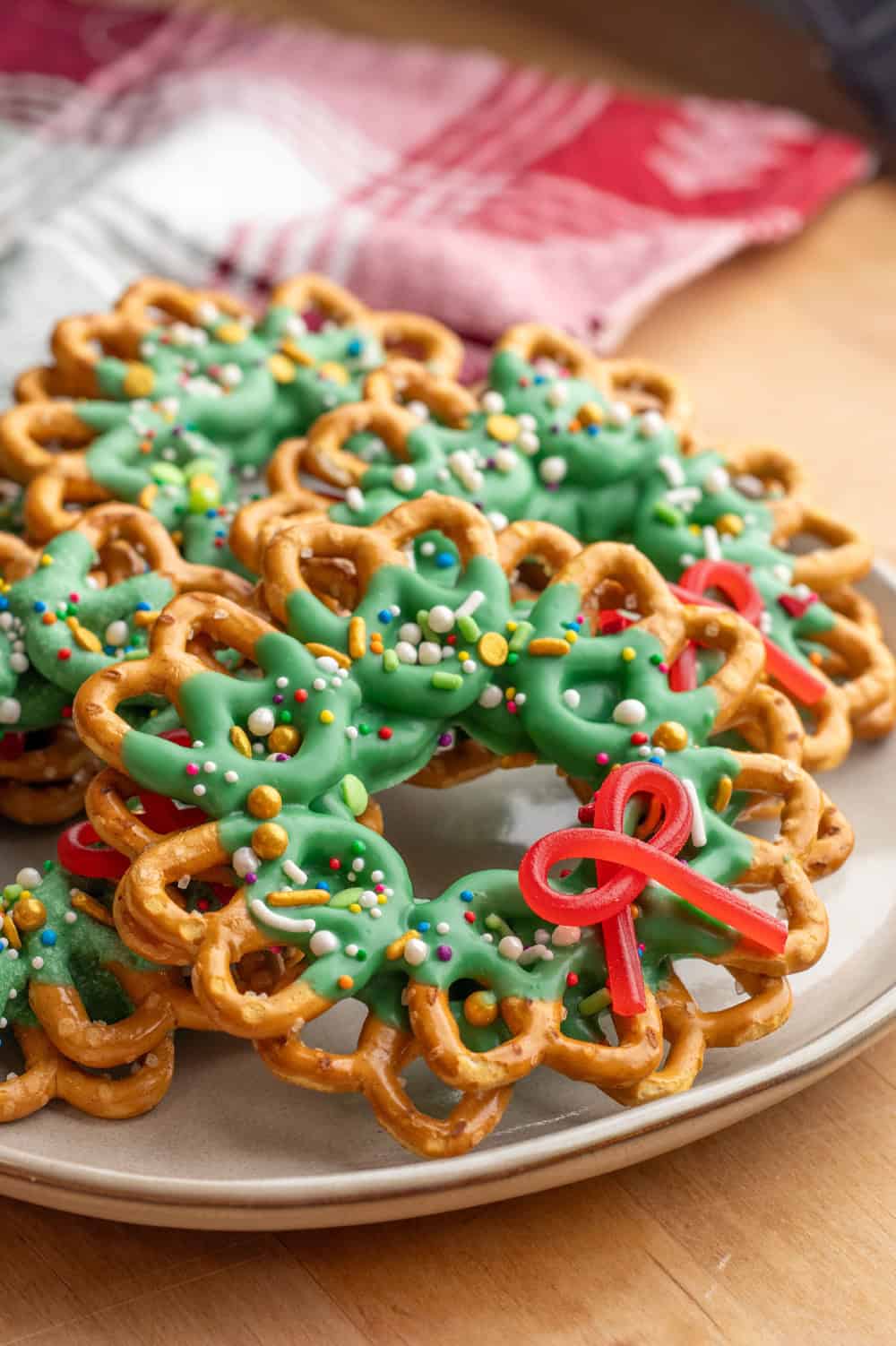 Pretzel Wreaths