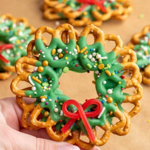 Pretzel Wreaths