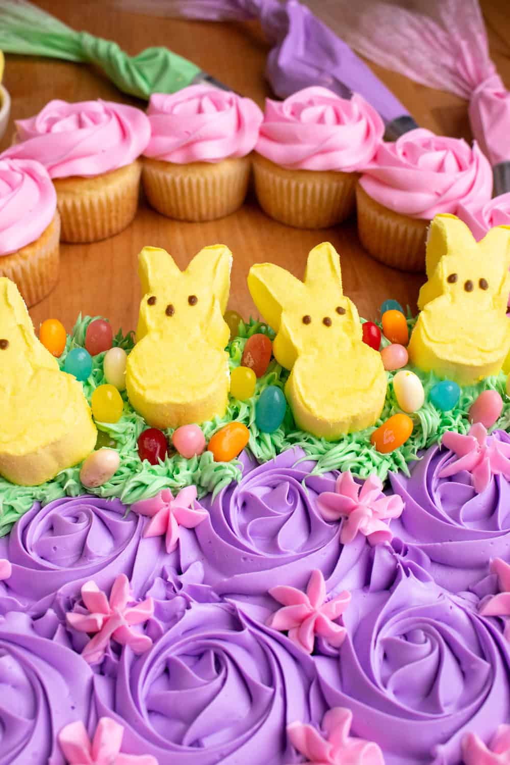 Easter Basket Cupcakes