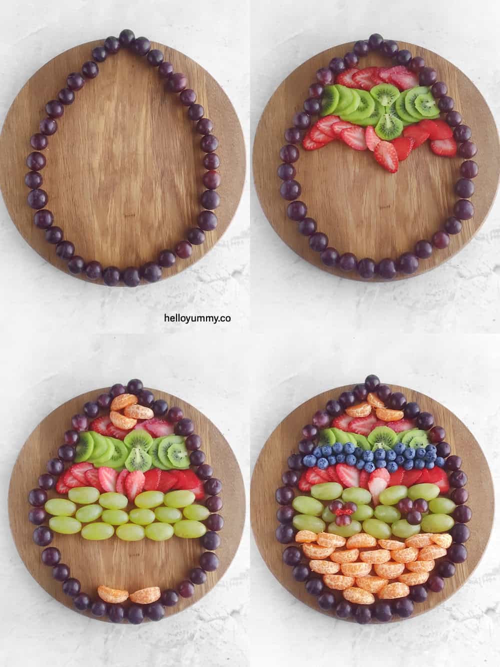 Easter Egg Fruit Board
