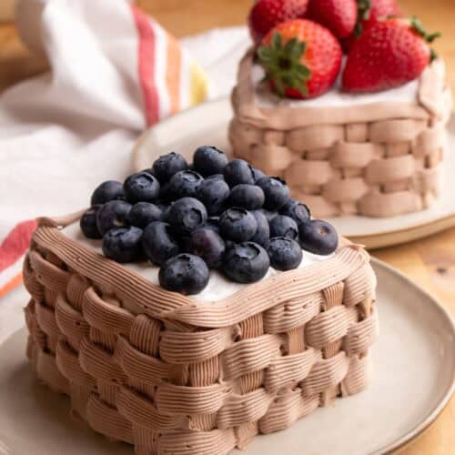 fruit basket cakes
