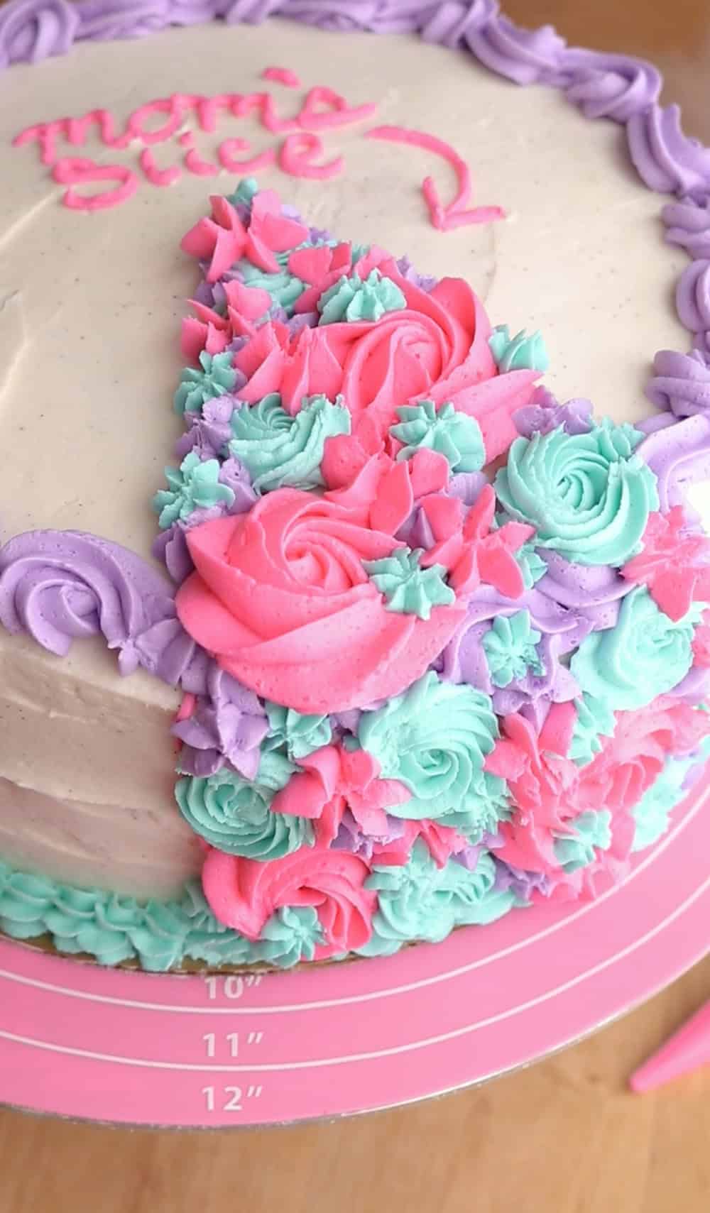 "Mom’s Slice Cake" Mother's Day Cake 