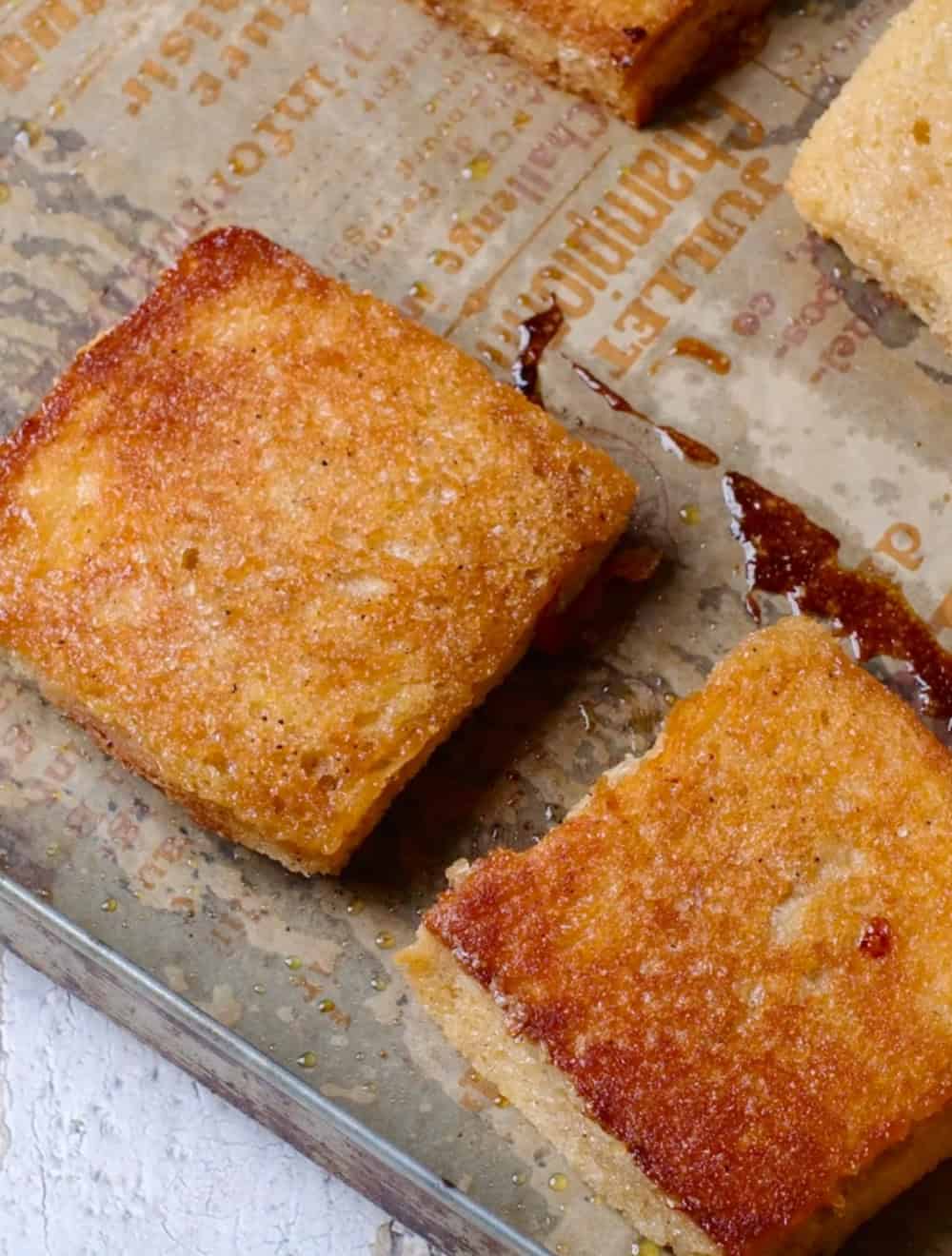 Honey Butter Apple Toast