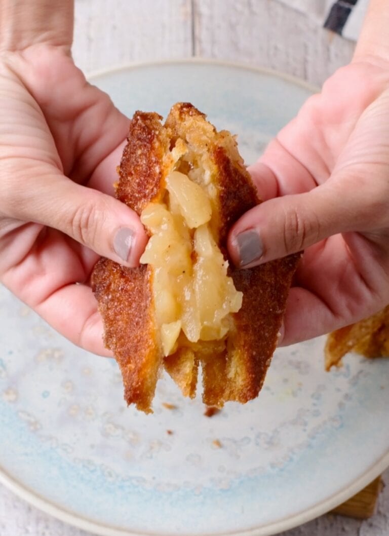 This Honey Butter Apple Toast Is Sweet Crispy and Delicious