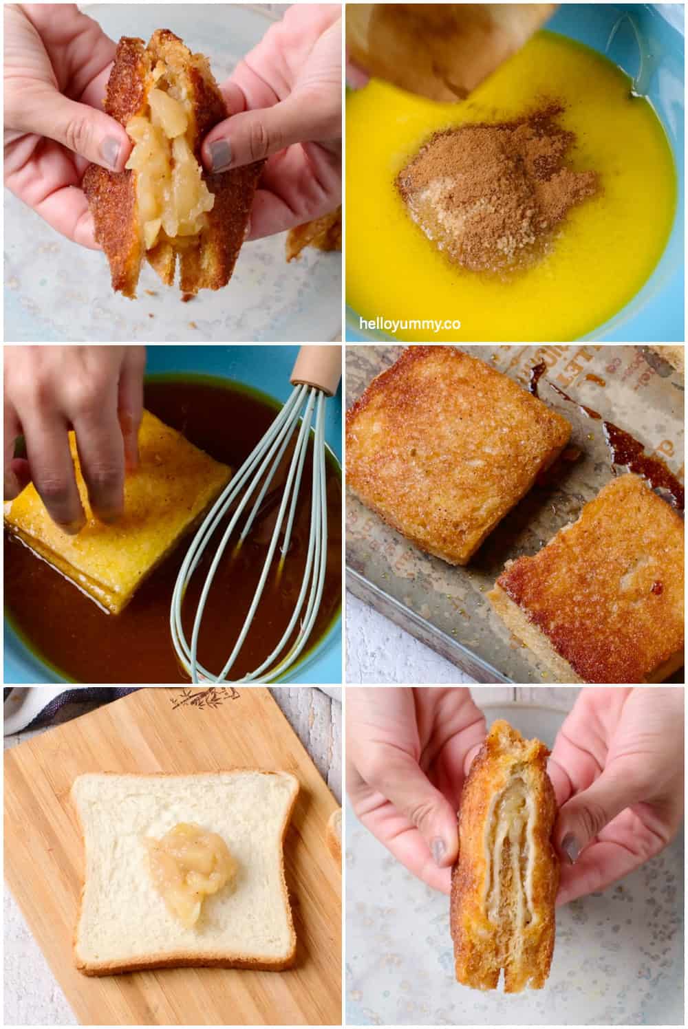 Honey Butter Apple Toast