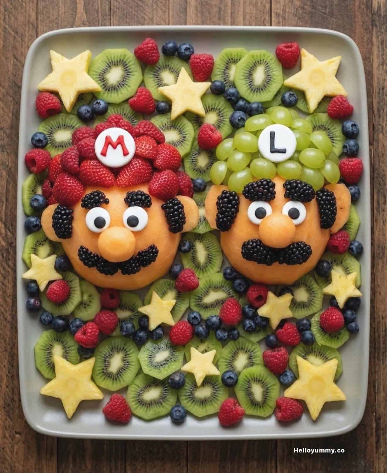Super Mario Fruit Tray