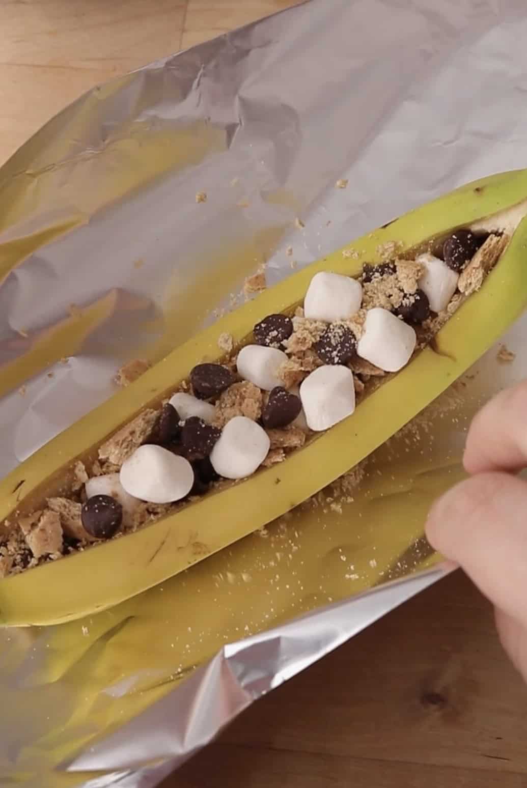 Banana Boat S'mores