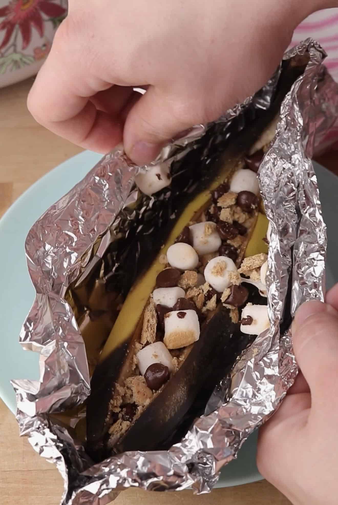 Banana Boat S'mores